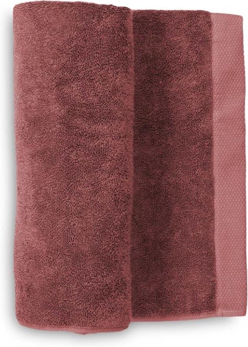 Premium Badhanddoeken Katoen Rood | 60x110 | Set Van 2 | Europees Kwaliteit