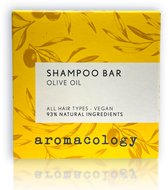 Shampooing en barre Huile d'olive - Shampoing en bloc à l'huile d'olive - Vegan - 80 grammes Aromacologie