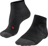 FALKE PL2 Short Padel/ tennissokken anti blaren, anti zweet functioneel garen sportsokken heren zwart - Maat 44-45