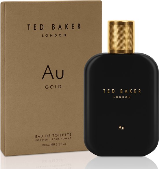 Ted Baker Au Gold - Houtachtig-oriëntaalse eau de toilette voor heren - 100 ml