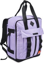 CabinMax Memphis Reistas– Handbagage 24L Wizzair - Rugzak – Backpack - 40x30x20cm – Lichtgewicht - Lavender