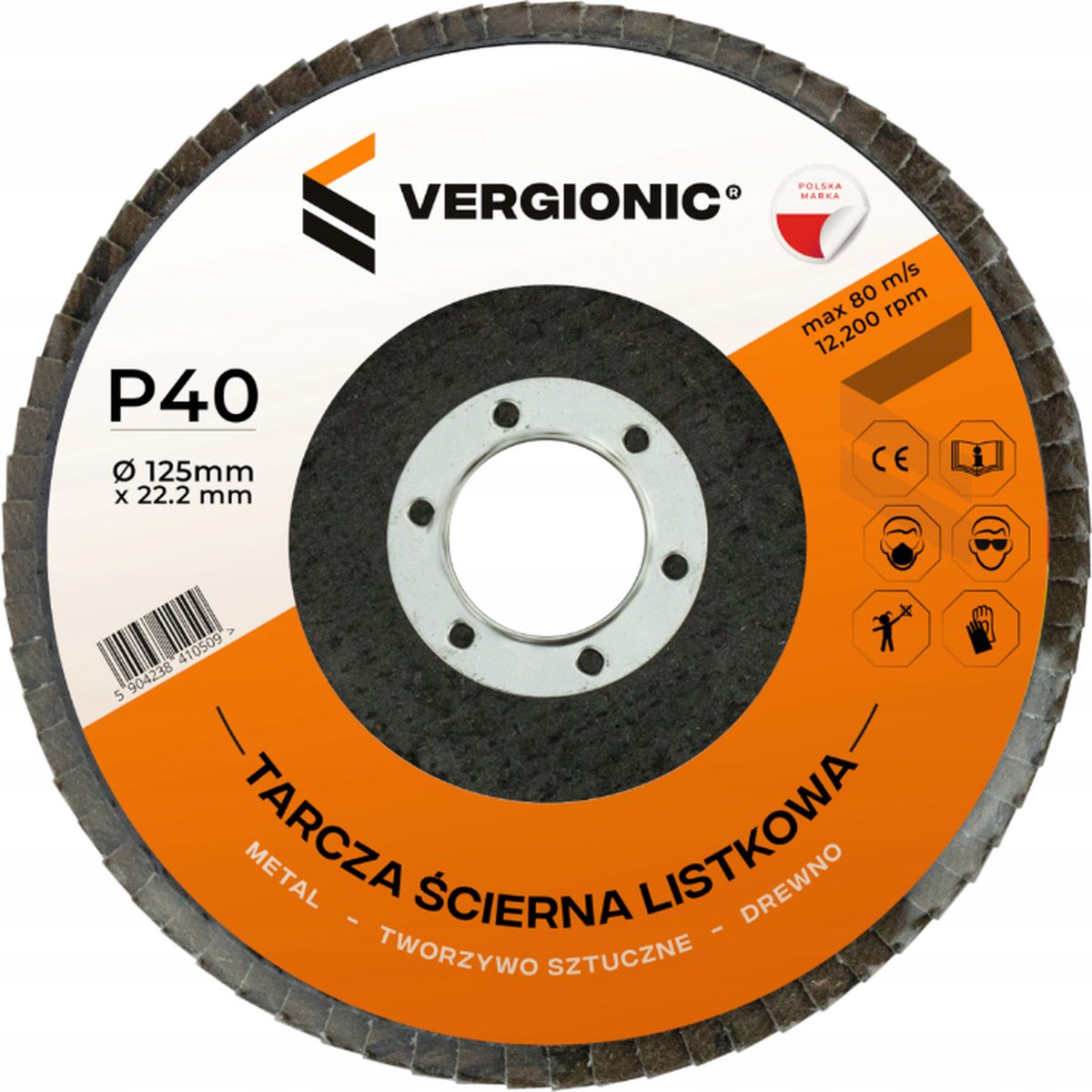 Slijpschijf - Lamellenschijf - 125mm - P40