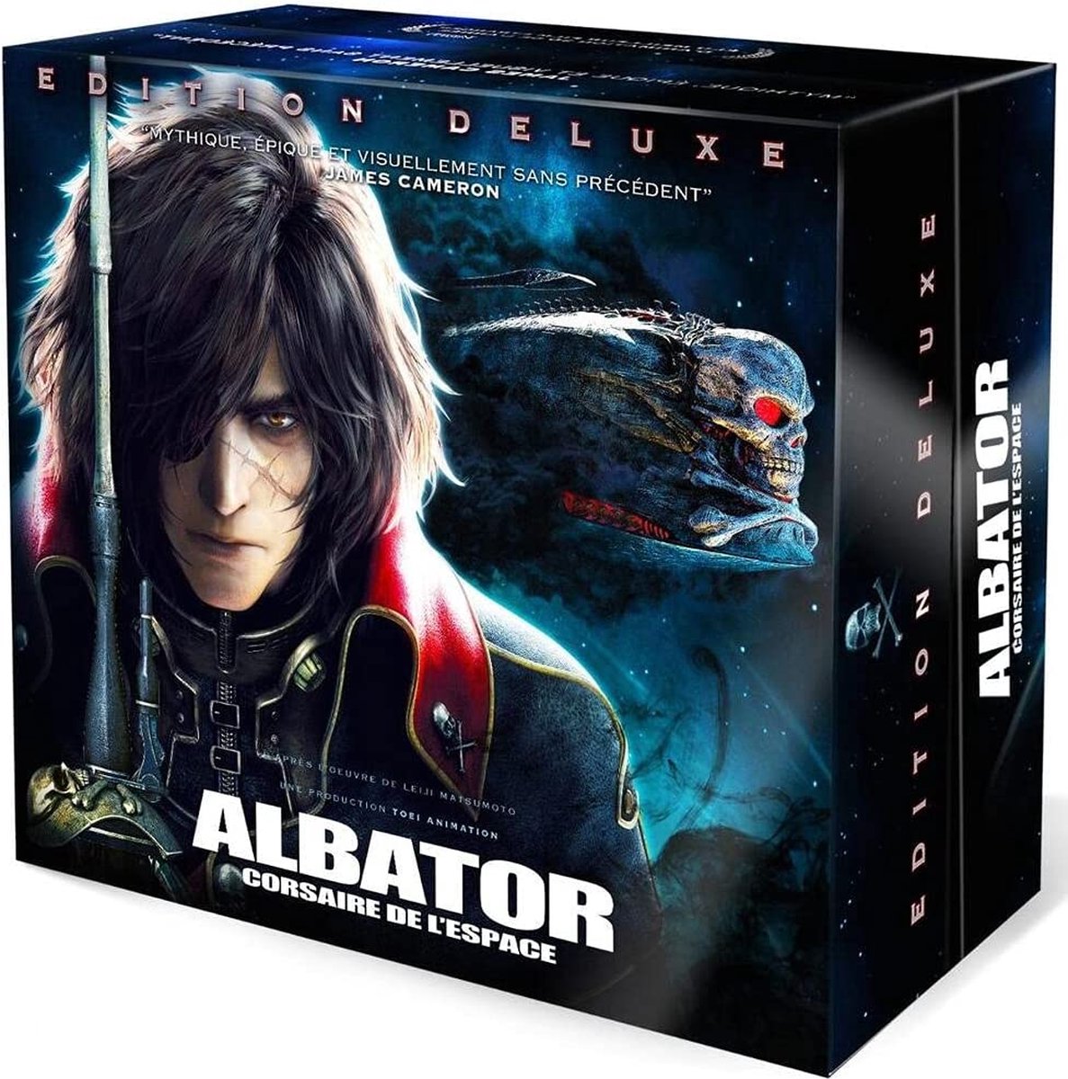 Albator, corsaire de l'espace - Coffret Deluxe (avec figurine)