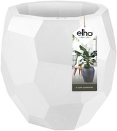 Elho Pure Edge 47 - Grote Bloempot voor Binnen & Buiten - Gemaakt van Gereycled Plastic - Ø 47.0 x H 44.6 cm - Wit