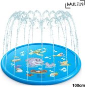 Multis - Kinderzwembad - Waterspeelmat - Peuterbad - Kinderen - Opblaasbaar - Water Splash Zwembad - 100cm