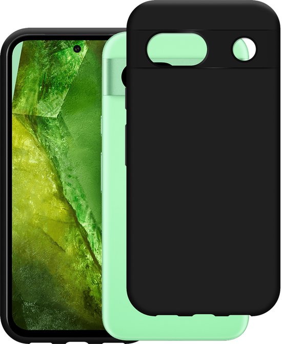 Étui Cazy Soft TPU adapté à Google Pixel 8a - Zwart