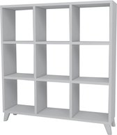 In And OutdoorMatch Boekenkast Ully - Spaanplaat - 100x88x20cm - Wit