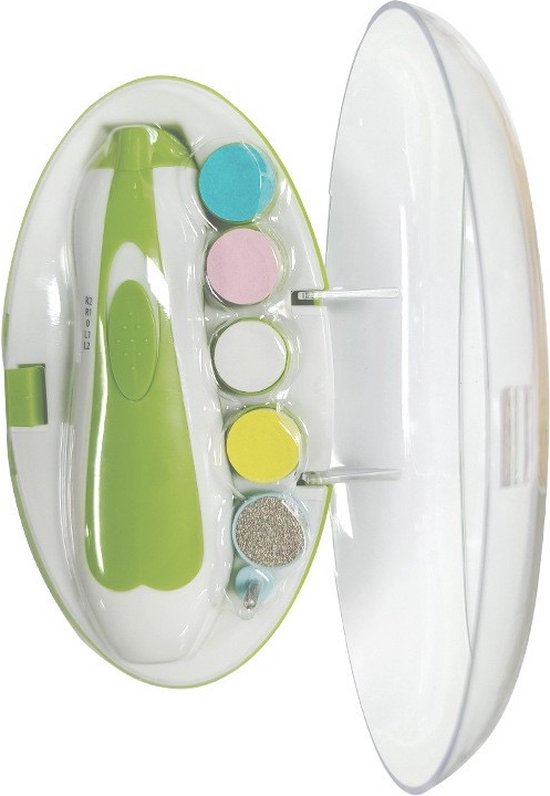 Foto: Baby nagelknipper baby verzorgingsset baby nagelvijl led licht groente