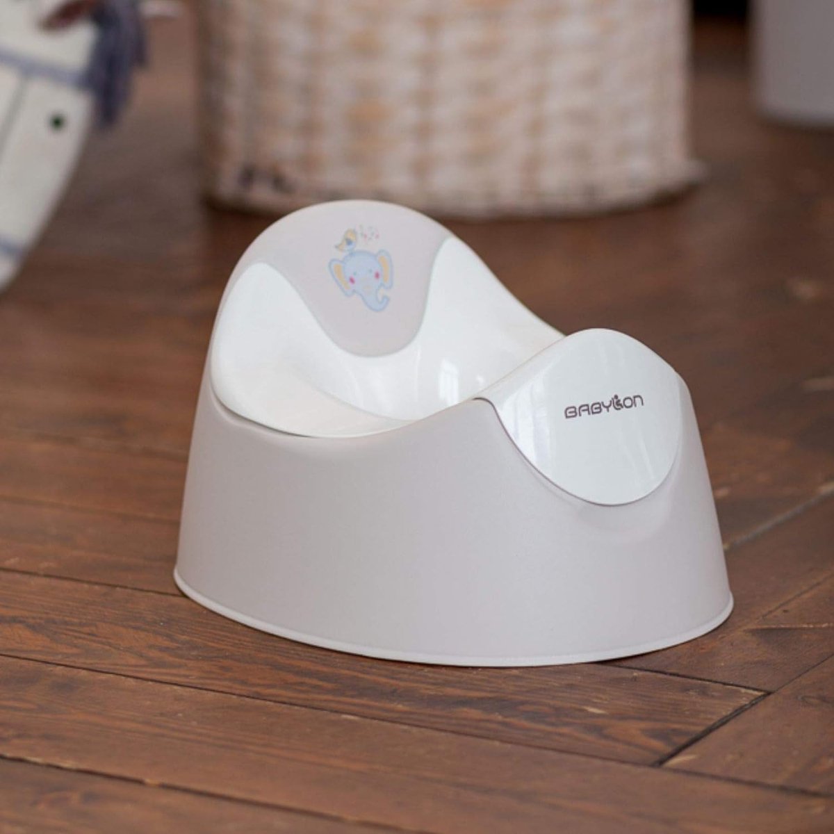 Goedkoopste Kinderpotje Trio, kindertoilet met uitneembare kom, kindertoilet, nachtpot voor kinderen/wc-bril, pan, jongens/meisjes kinderpotjes vanaf 1 jaar, babyaccessoires Grijs