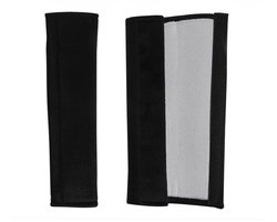 Gordelbeschermer - Universele Gordelhoes - 4 stuks - Zwart