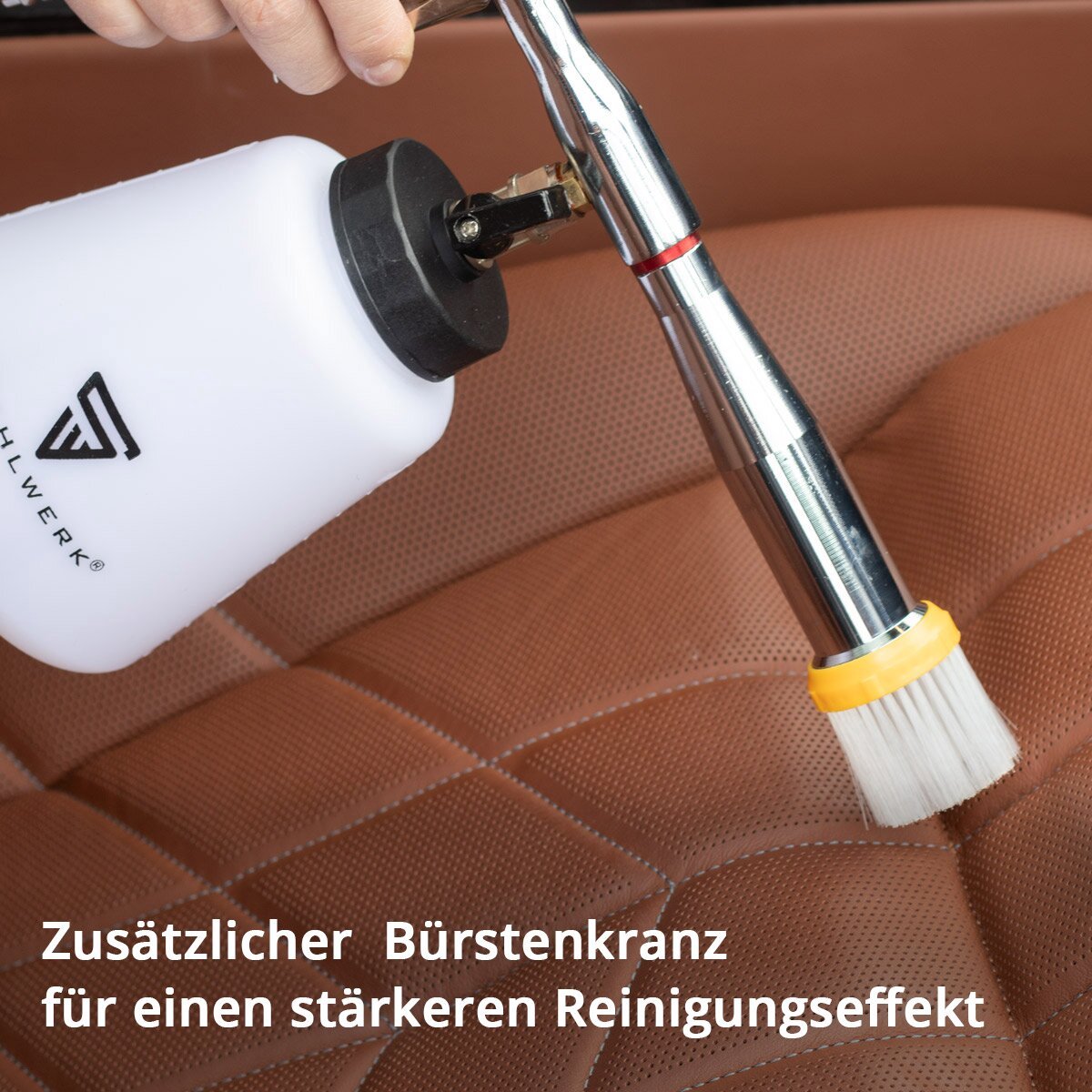 STAHLWERK persluchtreinigingspistool RP-92 ST | Professionele persluchtreiniger met tornado-effect | hoogwaardige interieurreiniger | Blaaspistool voor het reinigen van vuile oppervlakken