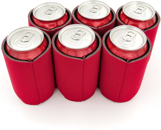 De Originele STUBBIES Blikjes Koelhoud hoesjes - 6 stuks