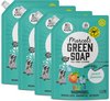 Marcel's Green Soap Kleur Wasmiddel Refill Perzik & Jasmijn 4 x 1L