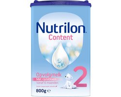 Nutrilon Content 2  - Flesvoeding Vanaf 6+ Maanden - 800g