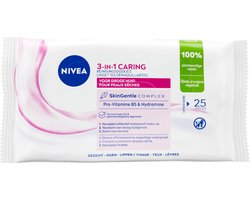 NIVEA Reinigingsdoekjes Verzachtend - 25 stuks
