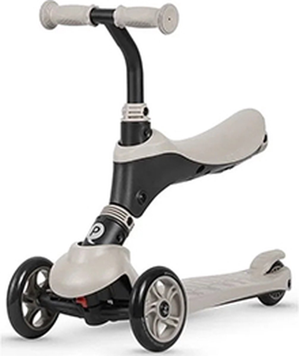 Qplay Sema Step Scoot and Ride - 5-in-1 balansscooter met scooteropties- Beige — afbeelding 9