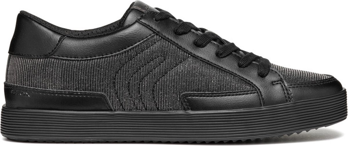 GEOX D BLOMIEE Dames Veterschoenen - BLACK - Maat 38
