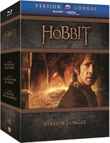 Le Hobbit : Un voyage inattendu + Le Hobbit : La désolation de Smaug + Le Hobbit : La bataille des cinq armées - Coffret 9 Blu-Ray + 2 DVD
