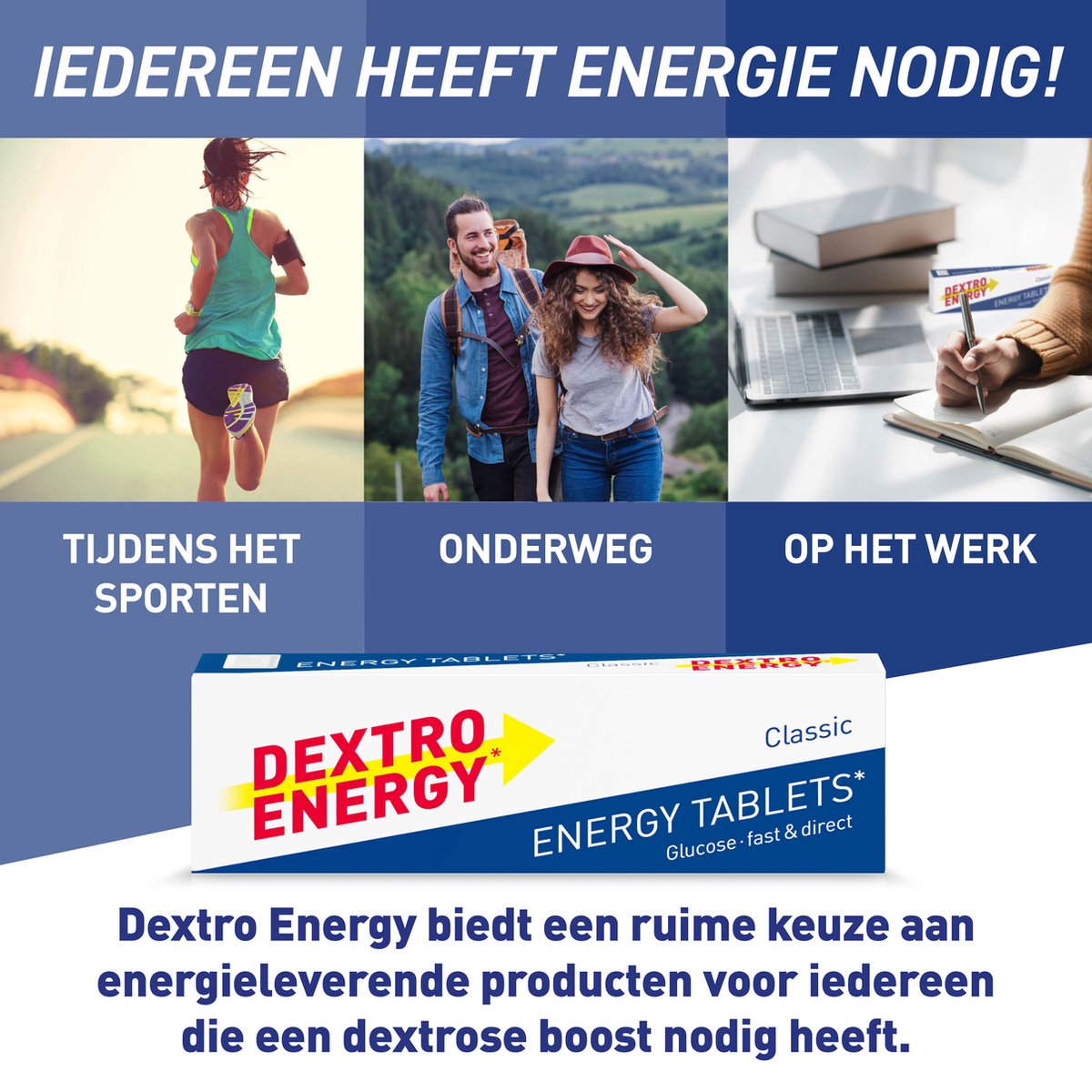 Dextro Energy Classic - 24 x 14 stuks - Druivensuiker Tabletten - Dextrose - Snelle Suikers — afbeelding 4