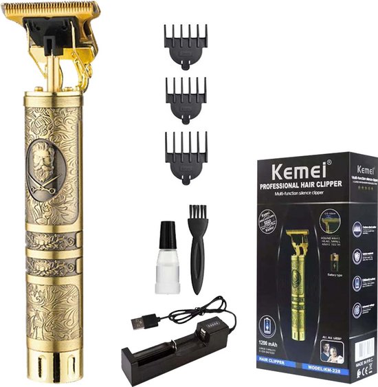 Tondeuse Mannen - Tondeuse - Draadloze Haartrimmer - Tondeuse mannen - Hoofdhaar/Baardhaar - Trimmer Draadloos - Scheerapparaat