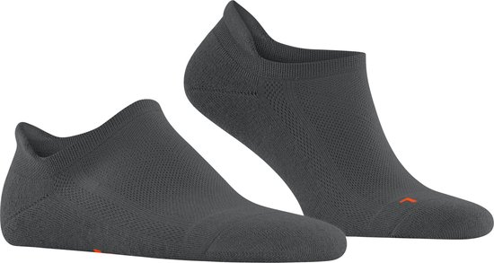FALKE Cool Kick unisex enkelsokken - grijs (dark grey) - Maat: 42-43