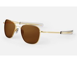Randolph AF236 Piloten Zonnebril 55MM 23K gold