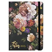 "2025 Midnight Floral Weekly Planner (16 Months, Sept 2024 to Dec 2025)"