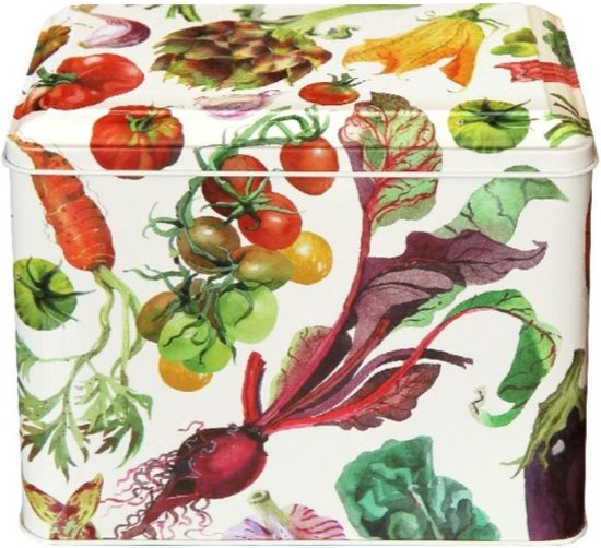 Emma Bridgewater - Boîte de Rangement XL Caddy Dig the Garden - Jardin - Légumes - Boîte - Rectangle - 19 x 13 x 14 cm
