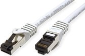 VALUE S/FTP (PiMF-) patchkabel Cat.8 (Klasse I), LSOH, soepele kabel, grijs, 3 m