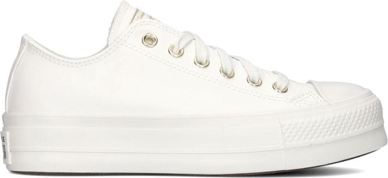 Converse Chuck Taylor All Star Lift Platform Mono Lage sneakers - Dames - Wit - Maat 37,5