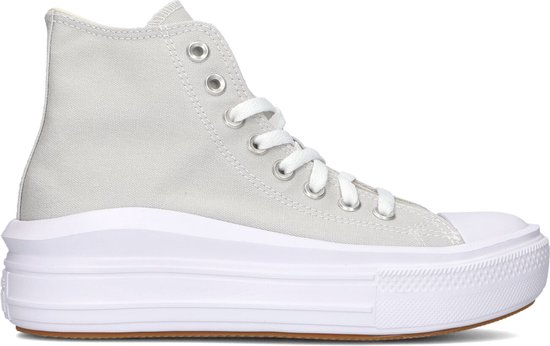 Converse Chuck Taylor All Star Move Hoge sneakers - Dames - Grijs - Maat 39,5