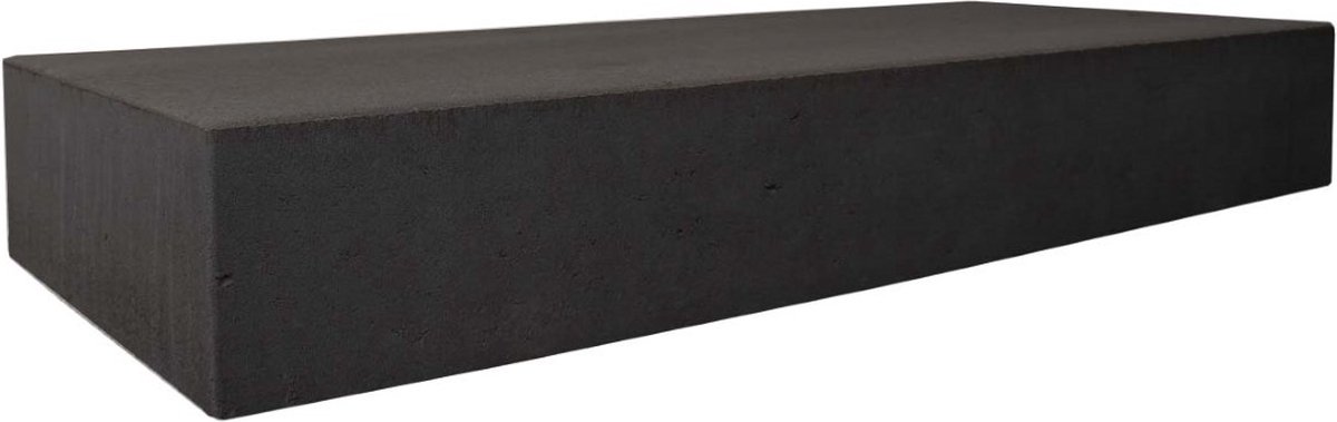 Traptrede De Luxe 120 x 40 x 15 cm tuintegel Zwart per stuk Gardenlux