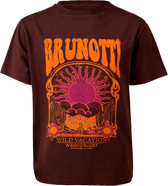 BRUNOTTI - vievy girls t-shirt - Bruin