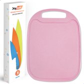 Joybelli® Kindermessen - Kindermessen set - Kinderbestek - Kindermes - Snijplank roze - Kindvriendelijke messen - Gekleurde kindermessen