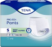 TENA Proskin Pants Super - Small- 2 x 12 stuks voordeelverpakking