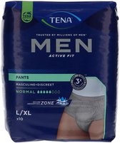 TENA Men Pants Normal - L/XL- 10 x 10 stuks voordeelverpakking