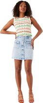GARCIA Dames Rok Blauw - Maat S