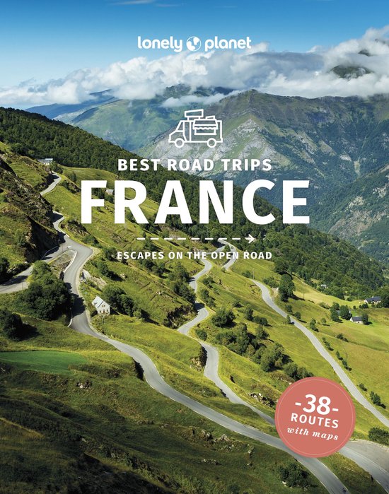 Lonely Planet - Travel Guide Best Road Trips France - cover