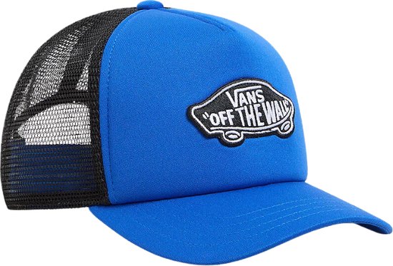 Vans Kinderpet – 7 tot 14 jaar - Classic Patch Curved Bill Blauw Trucker Hat