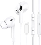 In-Ear Oordopjes Bedraad - Geschikt voor Apple iPhone - Voor SE,7,8,X,11,12,13,14 - Bedrade Oortjes