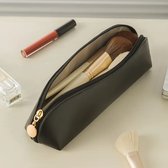 1 Stuk Make up tasje Handige vakjes - Make Up spons - Make Up etui - Make up tasje Organiseer vakken Zwart