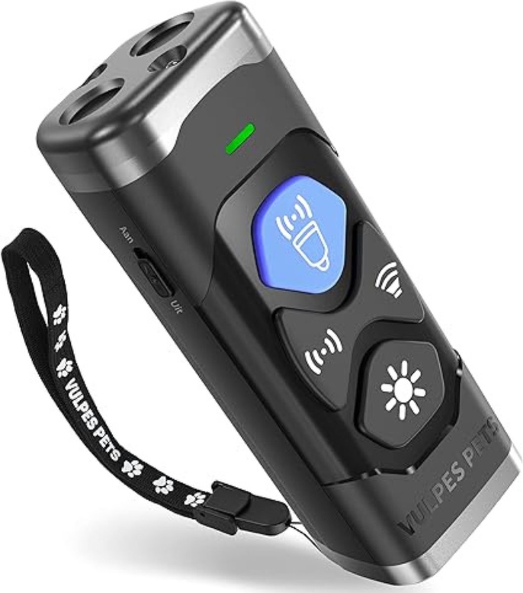 Bol.com Anti Blaf Apparaat - Ultrasone Blafcontrole: 6 Modi voor Training & Afschrikking, Oplaadbaar, Veilig en Effectief tot 10... aanbieding