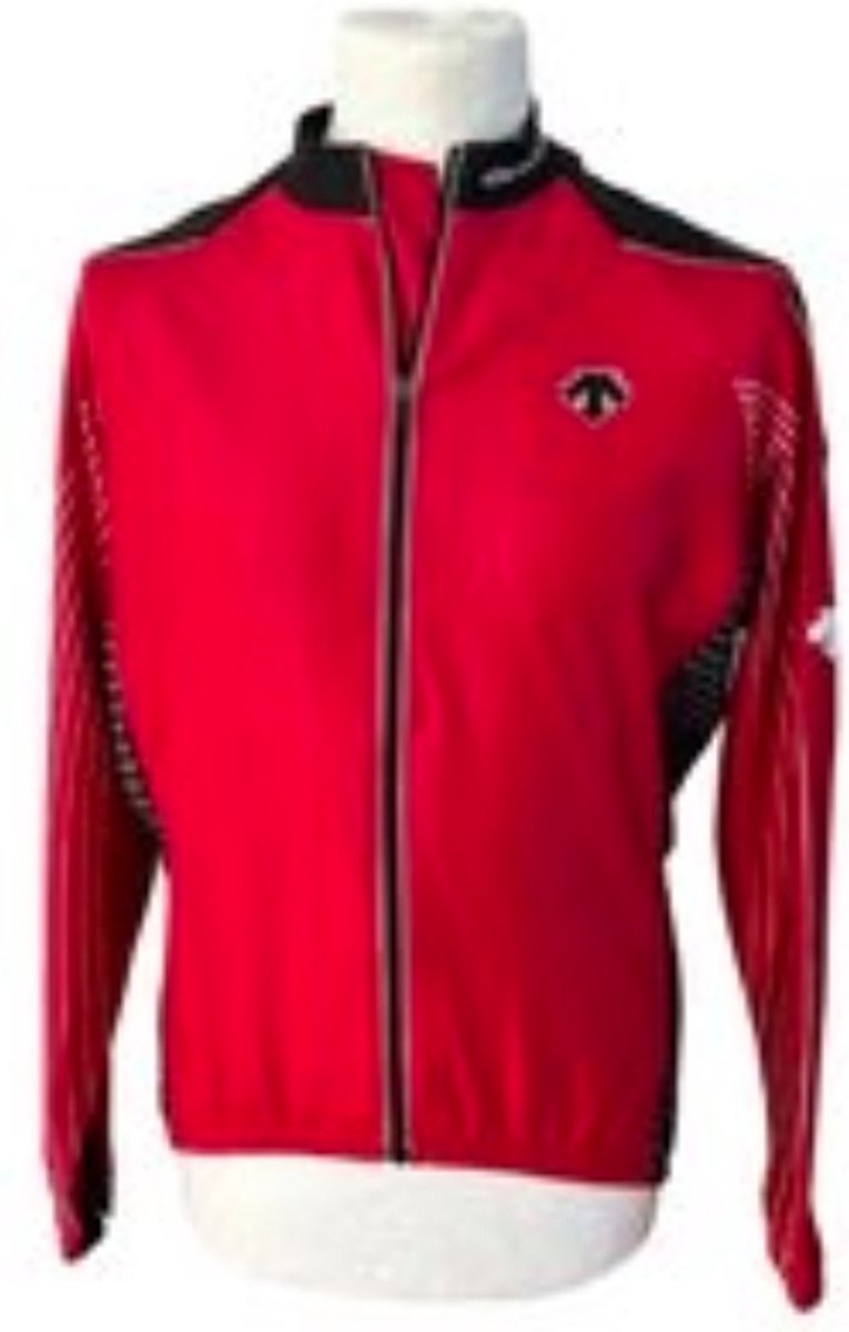 Descente - jetstream - long sleeve - rood - maat L