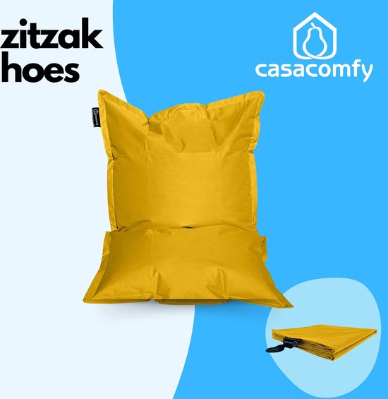 Casacomfy Zitzakhoes,Stoffen,Bekleding,Zonder Vulling,130x150,Geel,Volwassenen & Kinderen