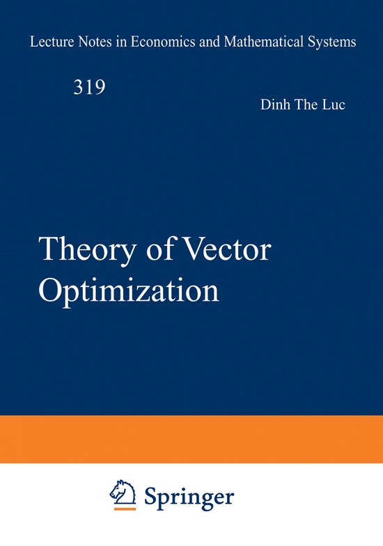 Lecture Notes in Economics and Mathematical Systems319- Theo ... - cover