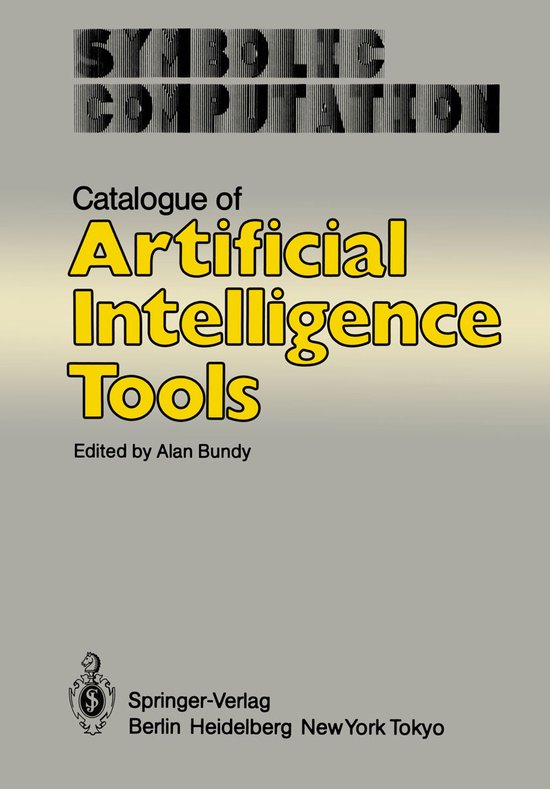 Catalogue of Artificial Intelligence Tools - cover