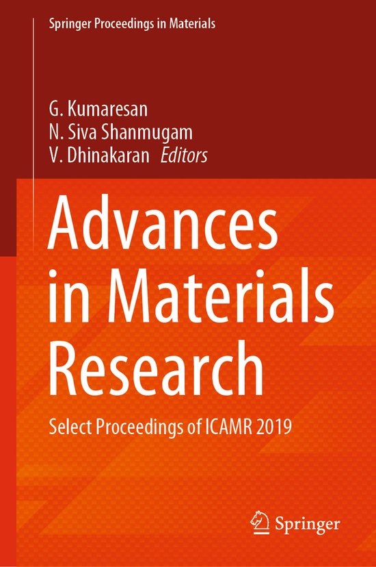 Advances in Materials Research - cover