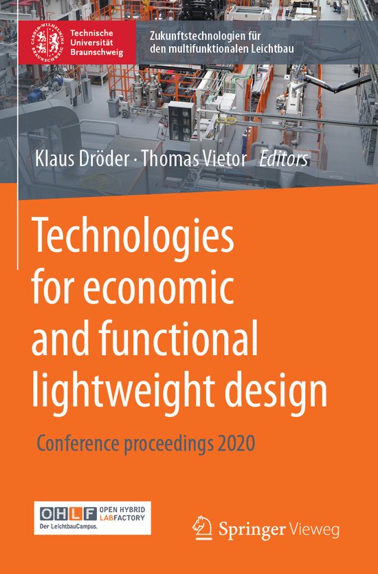 Technologies for economic and functional lightweight design - cover