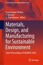 Materials Design and Manufacturing for Sustainable Environment