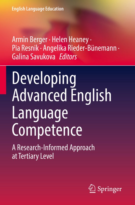 English Language Education22- Developing Advanced English La ... - cover